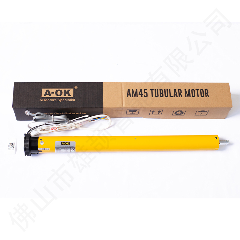 Aok Am45-20/17-Zs-E-W Rebound on Obstacle Tuya APP Control 45mm Tubular Motor