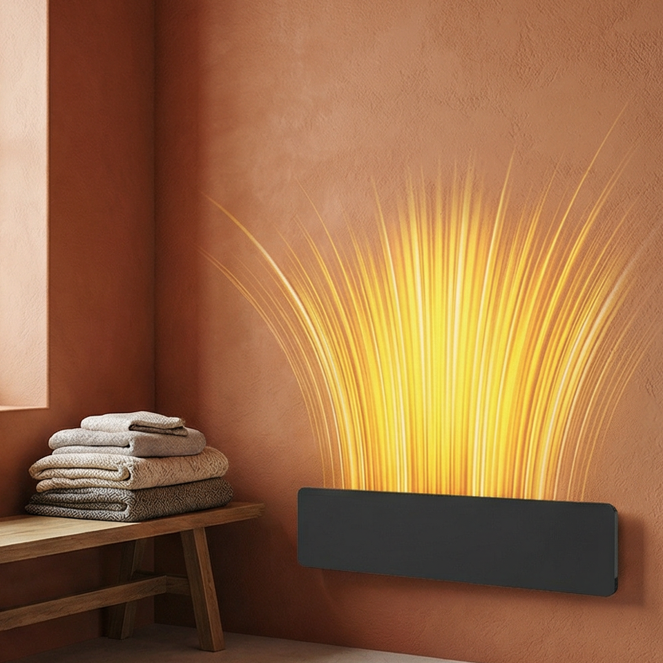 Stylish Glass Panel Heater for Ultimate Home Comfort and Warmth