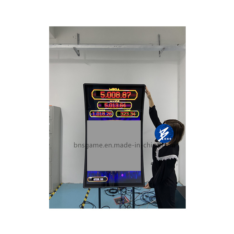 Multi-Functional 55 Inch Capacitivetouch Screen Curved Surface Monitor