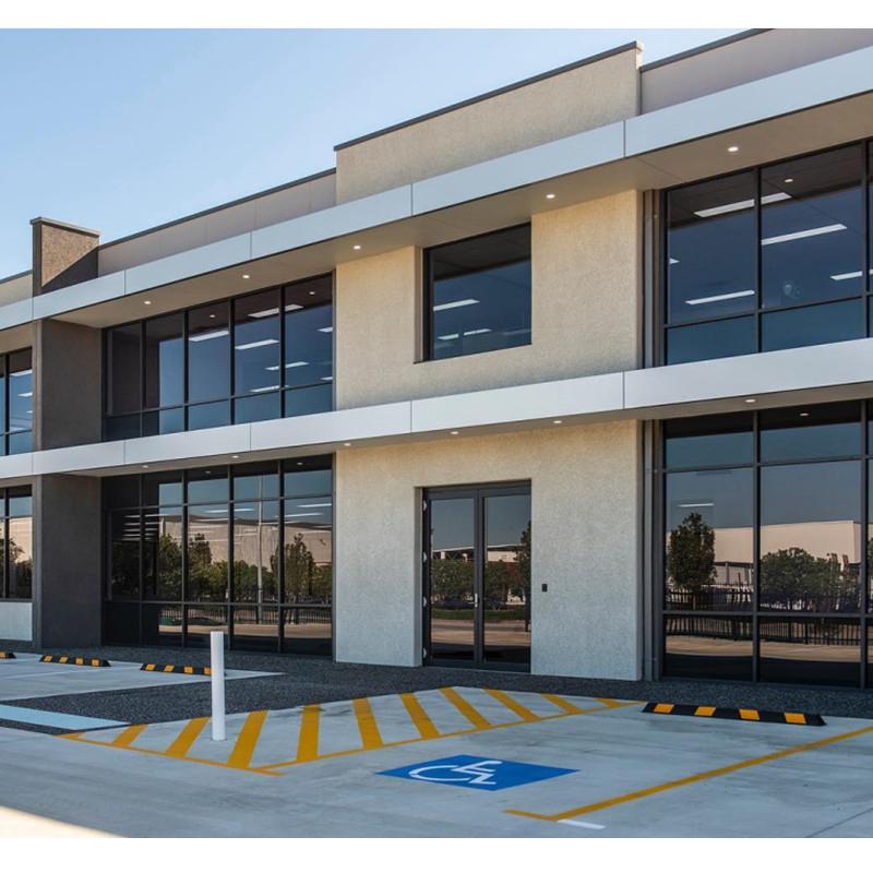 Australia Commercial Double Glazed Aluminum Glass Window Walls