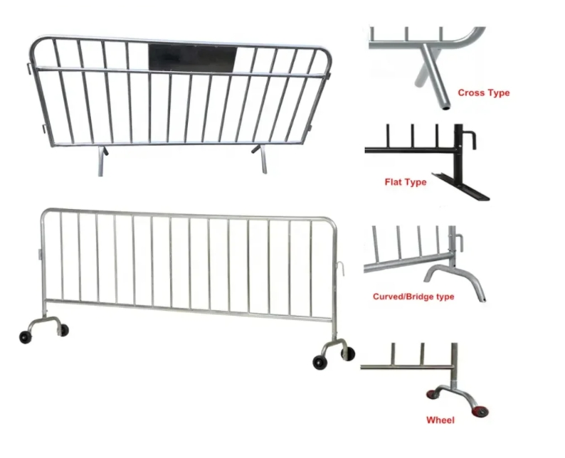 Temporary Control Crowded Barrier Fence/Portable Road Security Crowd Control Barriers/Barricade Control Barrier Fence