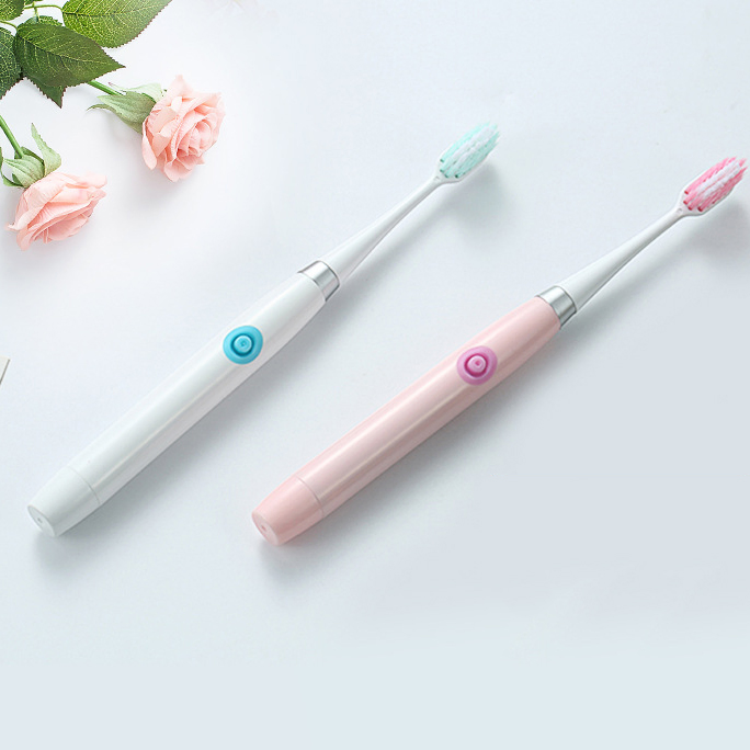 Ultrasonic Sonic Toothbrush Portable Travel Soft Hair Kids Electric Toothbrush Oral Care Teeth Whitening