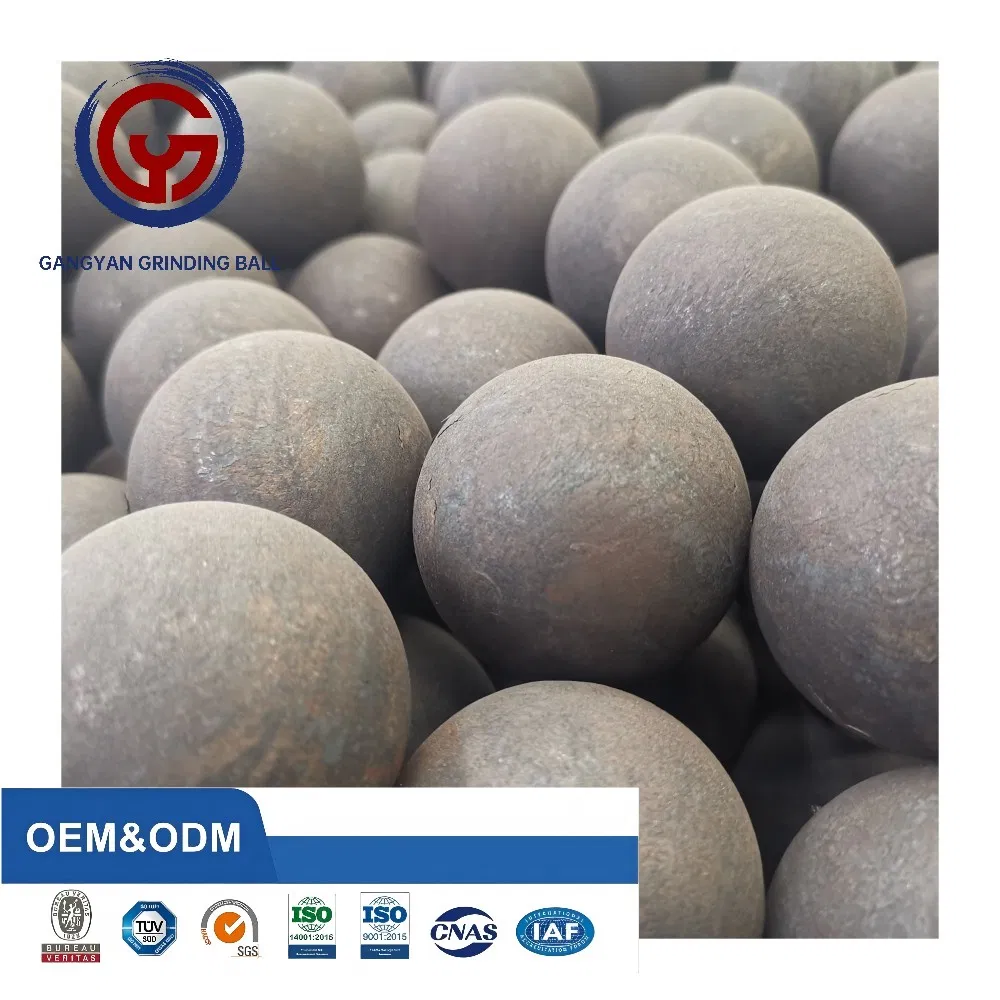 Good High Carbon Chrome Good Price Casting Hot Rolled Forged Grinding Steel Media Bearing Ball for Mining Solid