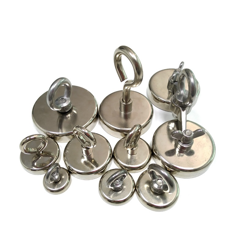 Hardware Tool Neodymium Magnetic Hook Hanger Swivel Magnet Hook for Industrial Magnet