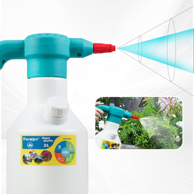 Electric Garden Sprayer 2L Handheld Rechargeable Battery Powered Sprayer