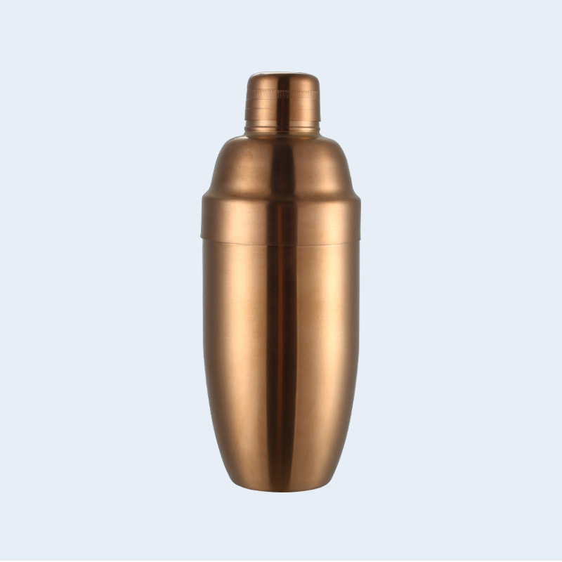 Шейкер для коктейлей 28 унций, нержавеющая сталь, розовое золото