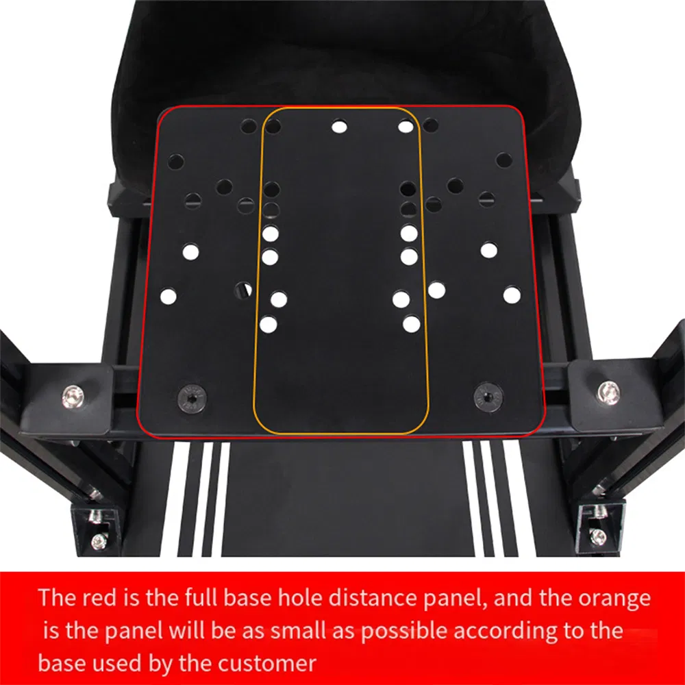 Factory Custom Aluminum Racing Seat Simulation Machine Kart Simulator Steering Wheel Bracket Stand