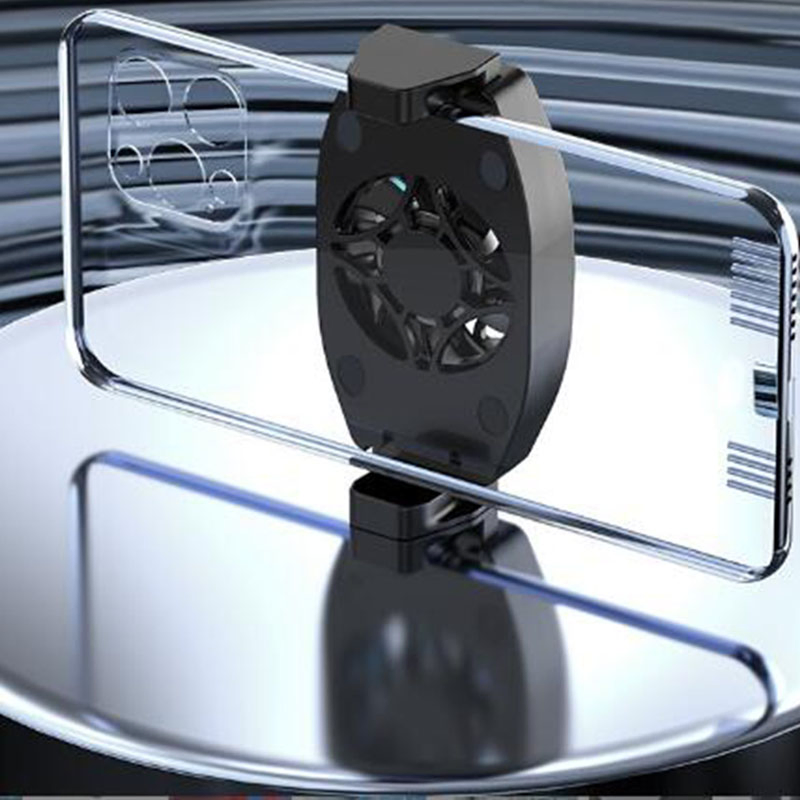 Phone Cooler Phone Radiator for Gaming Funcooler, Wired Mobile Phone Cooling Fan Lightweight Quiet.