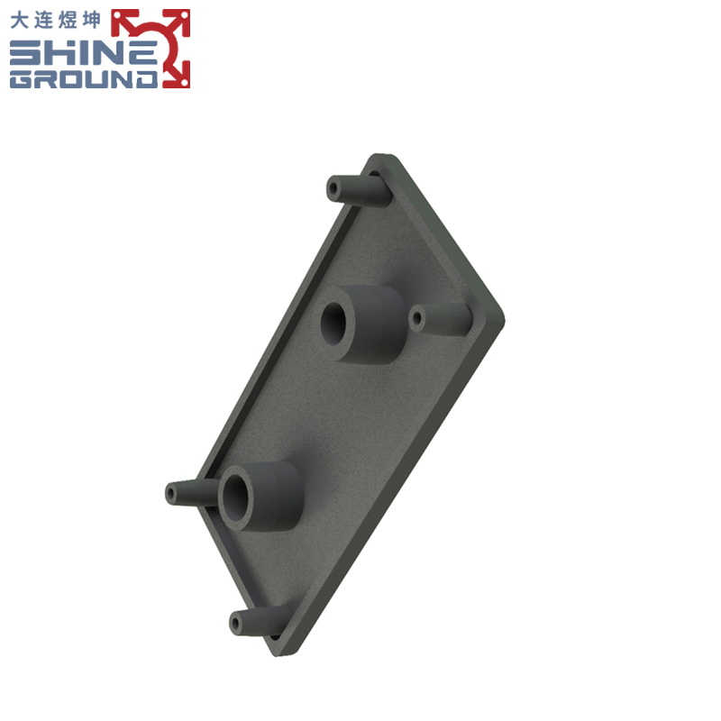 CNC Aluminum Profile 45 Degree End Cap for 15X30 Extrusions