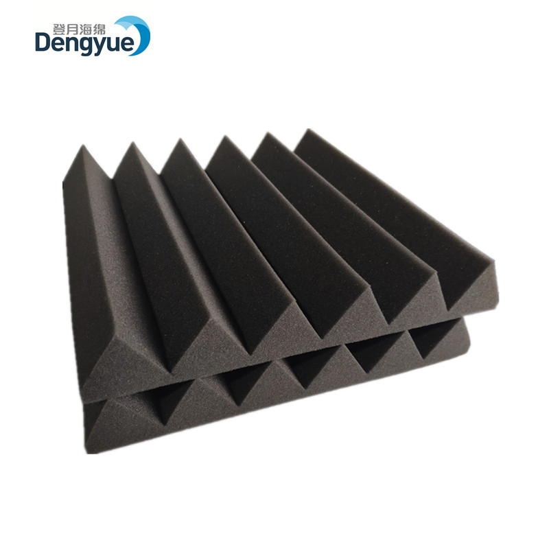 8 PCS Fireproof Music Recording Studio Wedge Soundproofing Wall Panel Foam Sponge