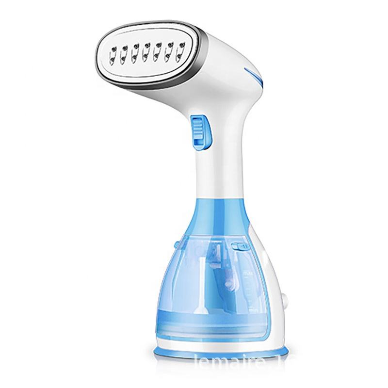 New Small Mini Handheld Hanging Ironing Machine Is Designed for Home and Travel Use. It Delivers Powerful Steam to Quickly Remove Wrinkles From Clothes
