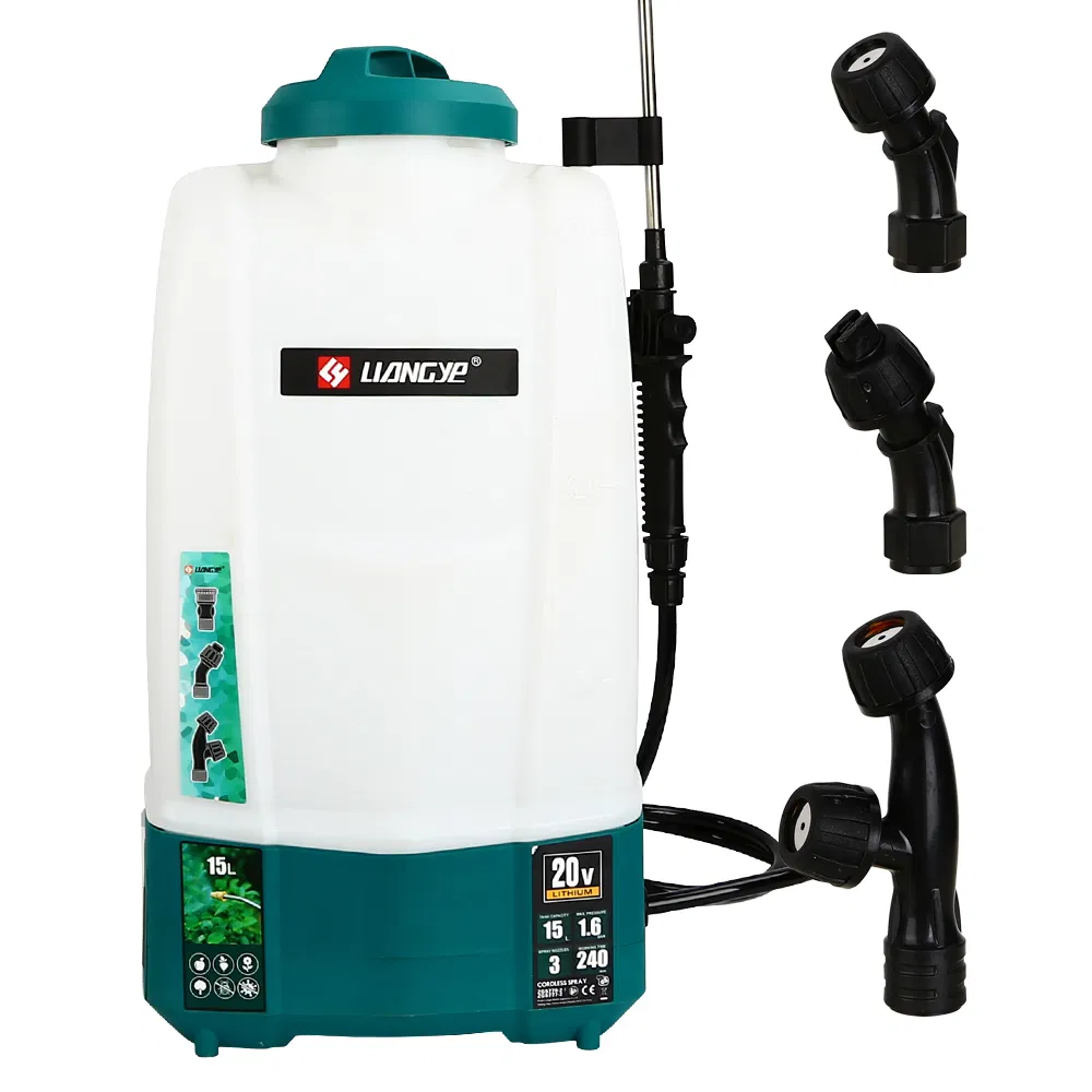 Liangye Gardening Tools 20V 4 Gallon Battery Powered Backpack Chemical Sprayer