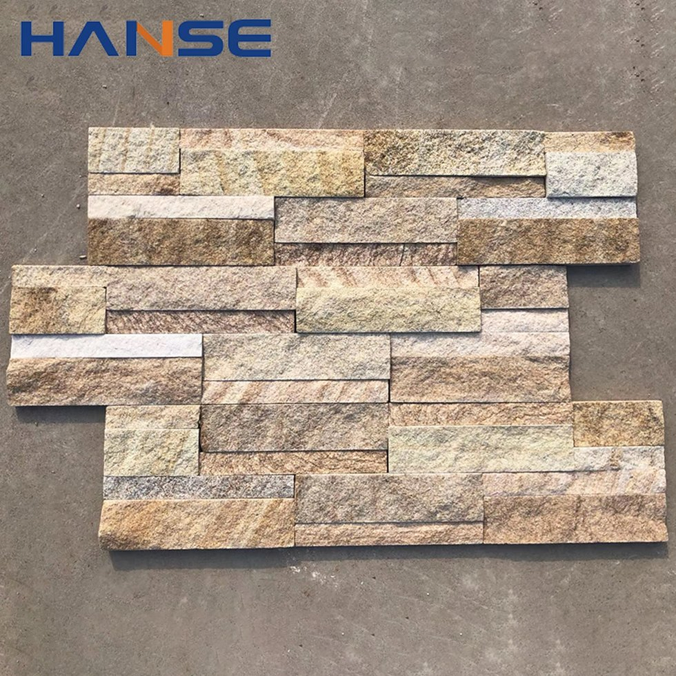 High Quality Quartzite Stack Stone Outdoor Decorative Natural Slate Culture Stone