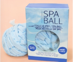 Blue SPA Balls for Hotel Bath Oil Absorbing Water Quality Health