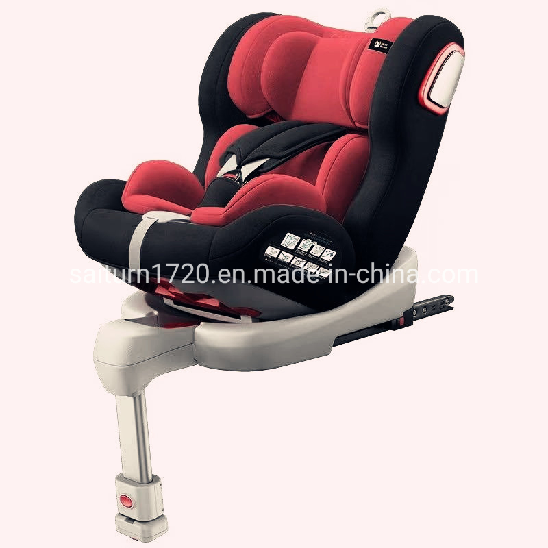360 Rotating Baby Car Seat with Isofix and Stand Leg for Child From 0-12years
