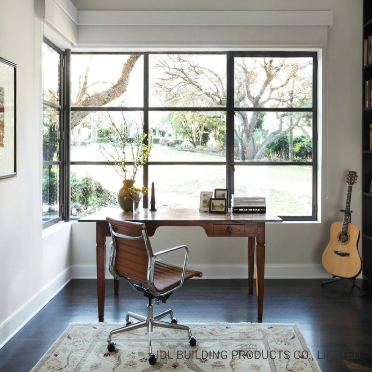 Building Material Modern 1.8 Thickness Double Glazing Exterior Aluminium Coating Glass Folding Bifold Doors