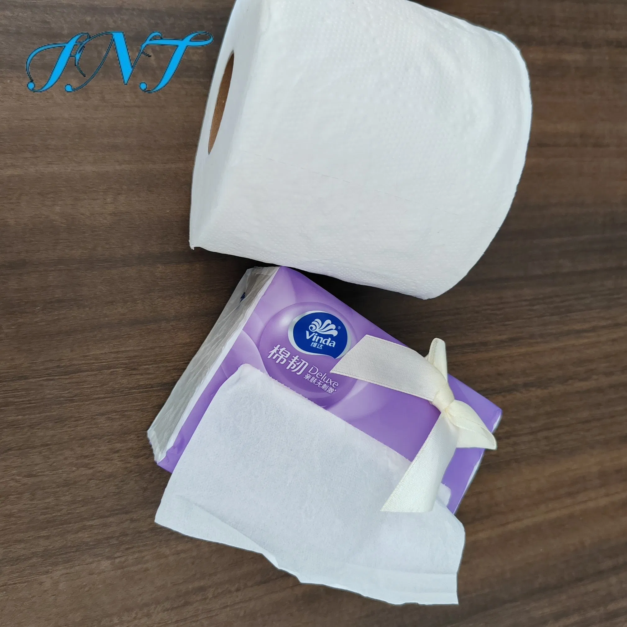 Mix Wood Pulp Bamboo Toliet Paper with 2 Ply