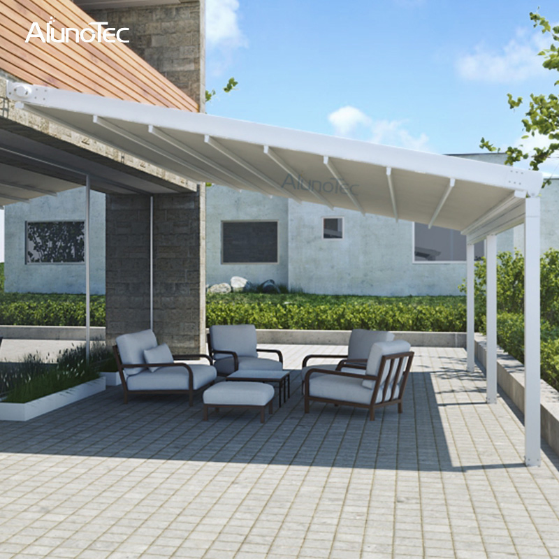OEM/ODM Customized Wholesale Large Size Motorized Pergola Personalised Outdoor Space Retractable PVC Awning for Patio