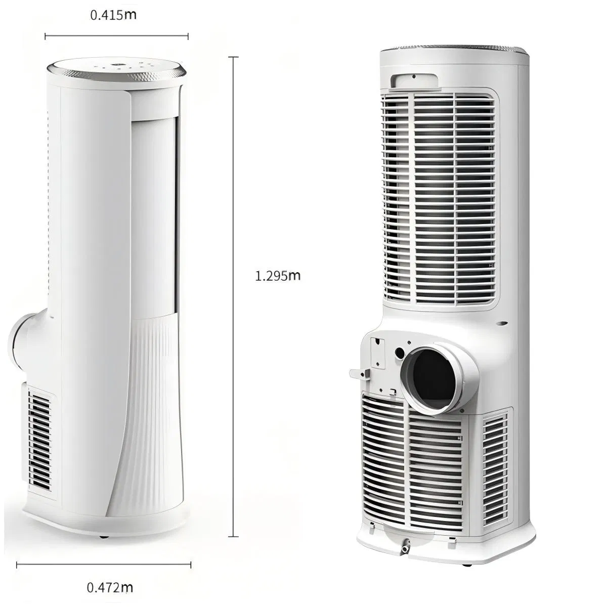 Мобильный кондиционер 18000 BTU с Wi-Fi, напольный