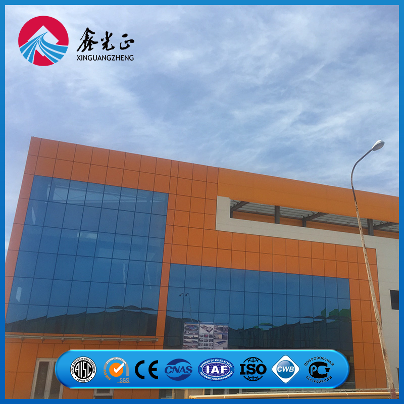 Optimized Force Balance Reinforced Pipe Suspension Support Mechanism Metal Prefab/Prefabricated Steel Structure Multi-Story/High-Rise Office Building