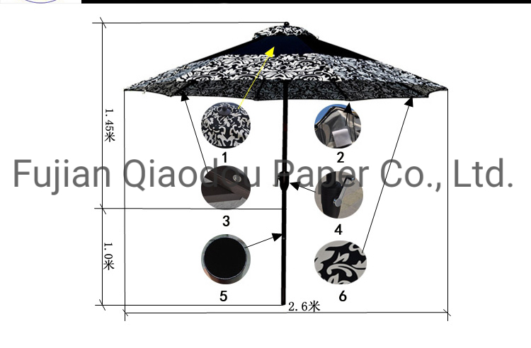 Пляжный зонт с логотипом, большая промо-сомбрелла
