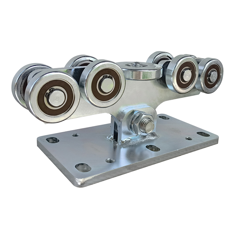 Zinc Plated Large Sliding Cantilever Gate Wheel Carriage