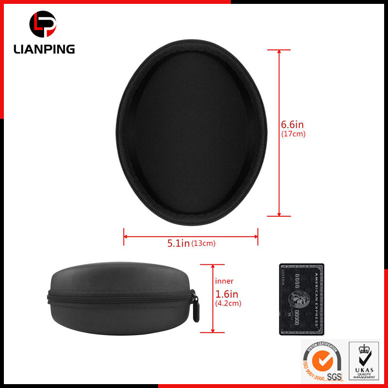 Защитный чехол для наушников EVA с сетчатым карманом