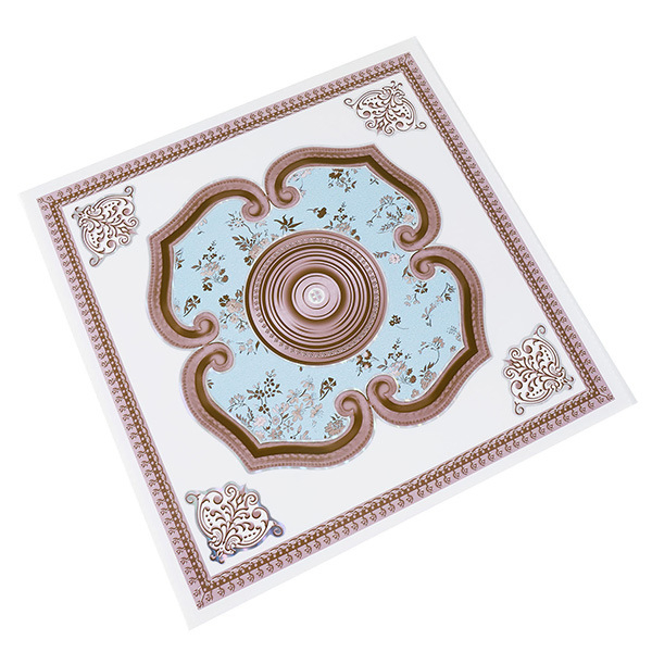 595mm 600mm False Ceiling PVC Tile Grid System PVC False Ceiling Panel Drop Ceiling Tile