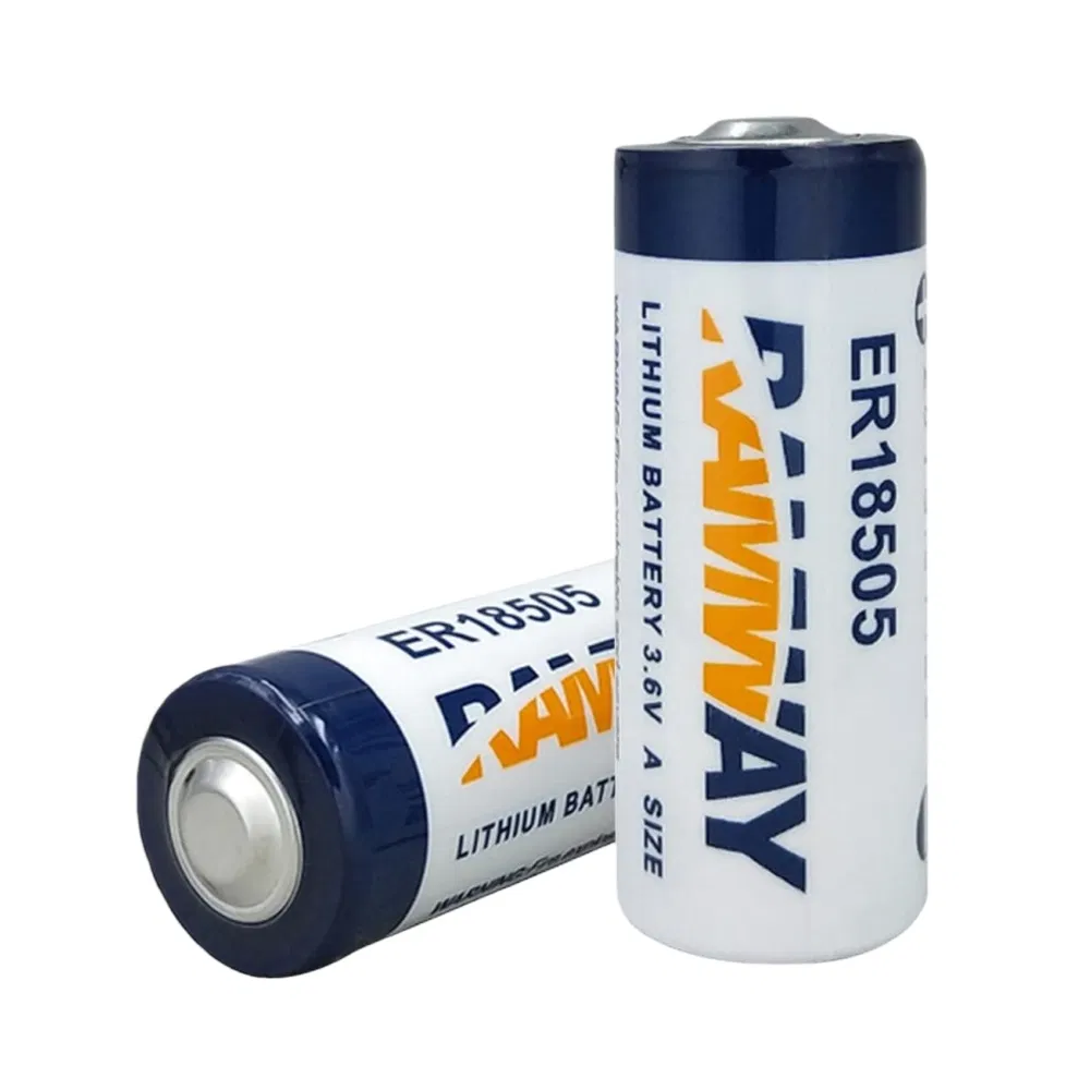 Литиевая батарея ER18505 3.6V 4000mAh Li-SOCl2