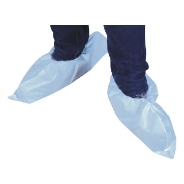 PVC Wateproof Blue Shoe Cover