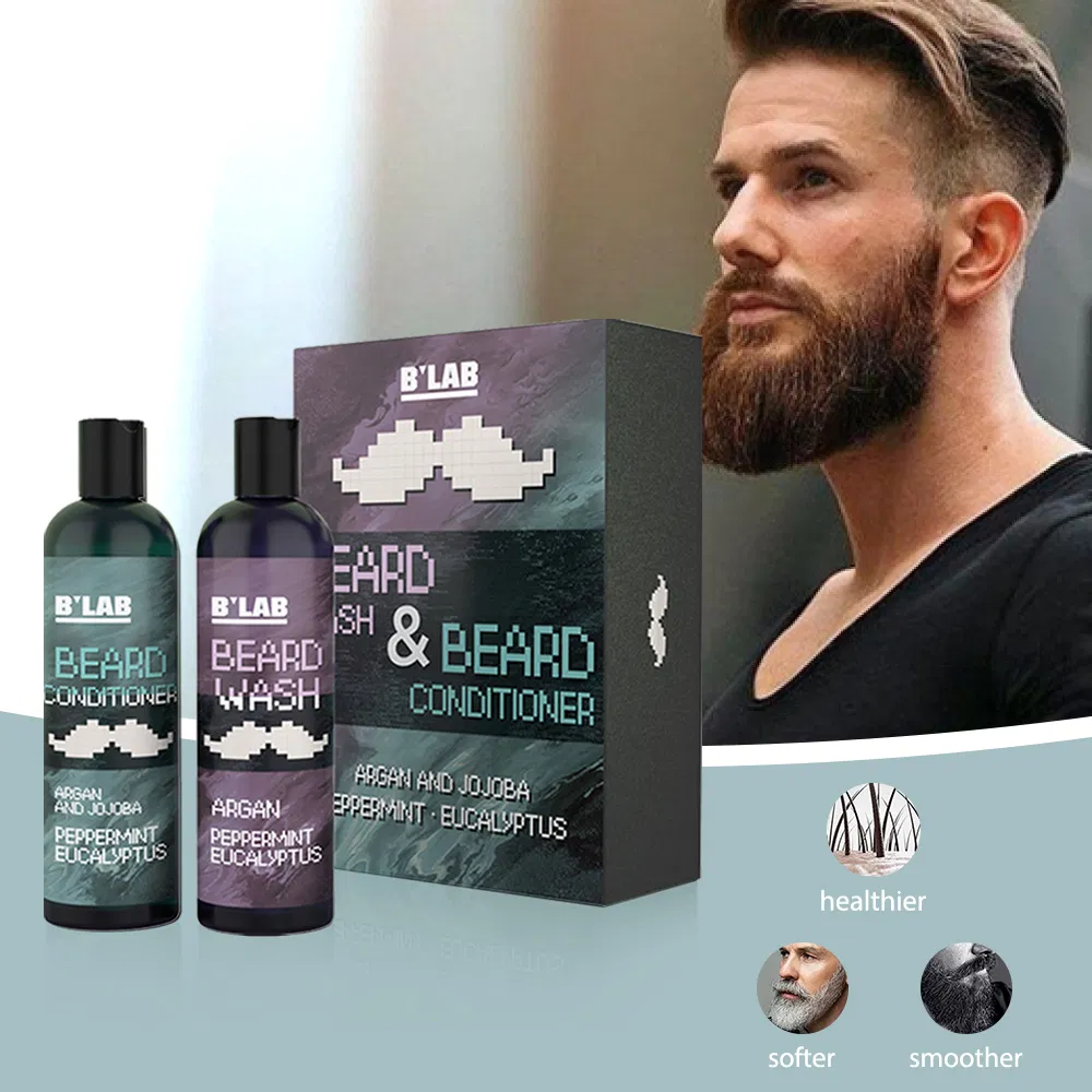 Wholesale OEM High Quality Beard Wash and Conditioner Men Beard Care