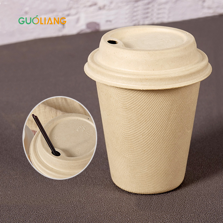 Крышки для напитков из кофейного волокна, биоразлагаемые