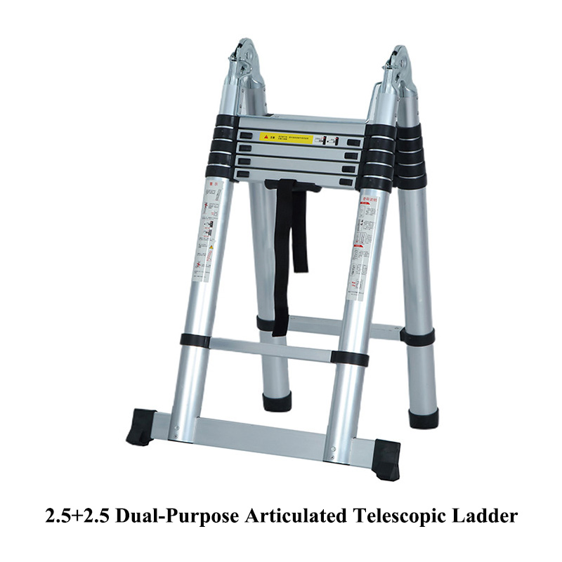 Easy Use Telescopic Aluminium Ladder Portable Telescopic Ladder