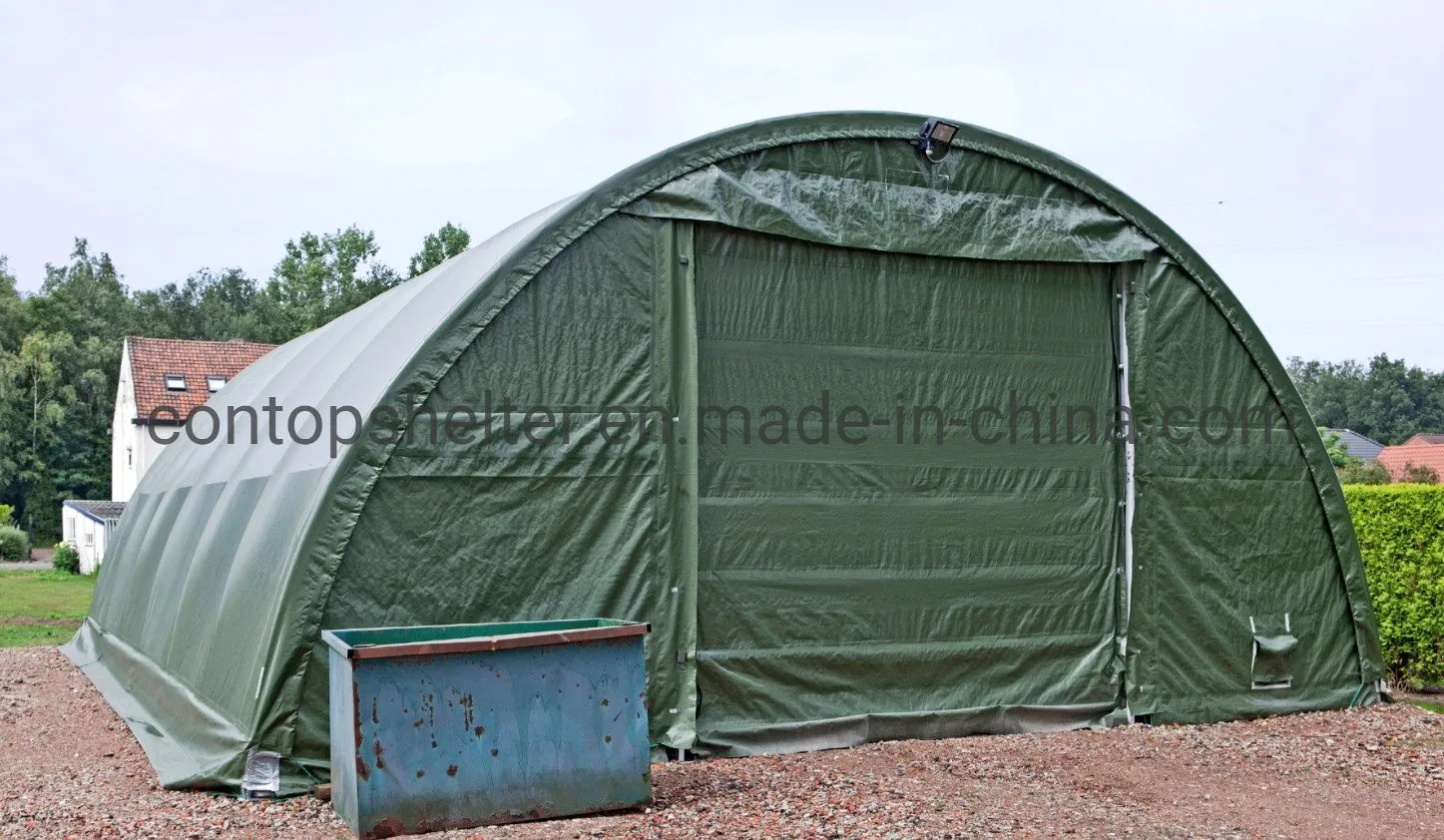 26m Storage Shelter Hot Galvanized Steel Frame Suihe Storage Shelter 20X40FT Container Shelter