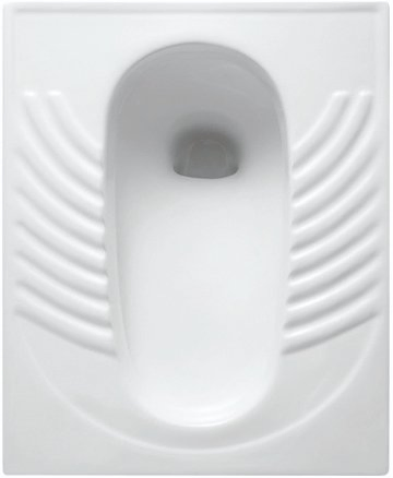 Hot Sales Modern White Wc Ceramic Squat Pan Quality Guaranteed Ceramic Toilet Quatting Pan