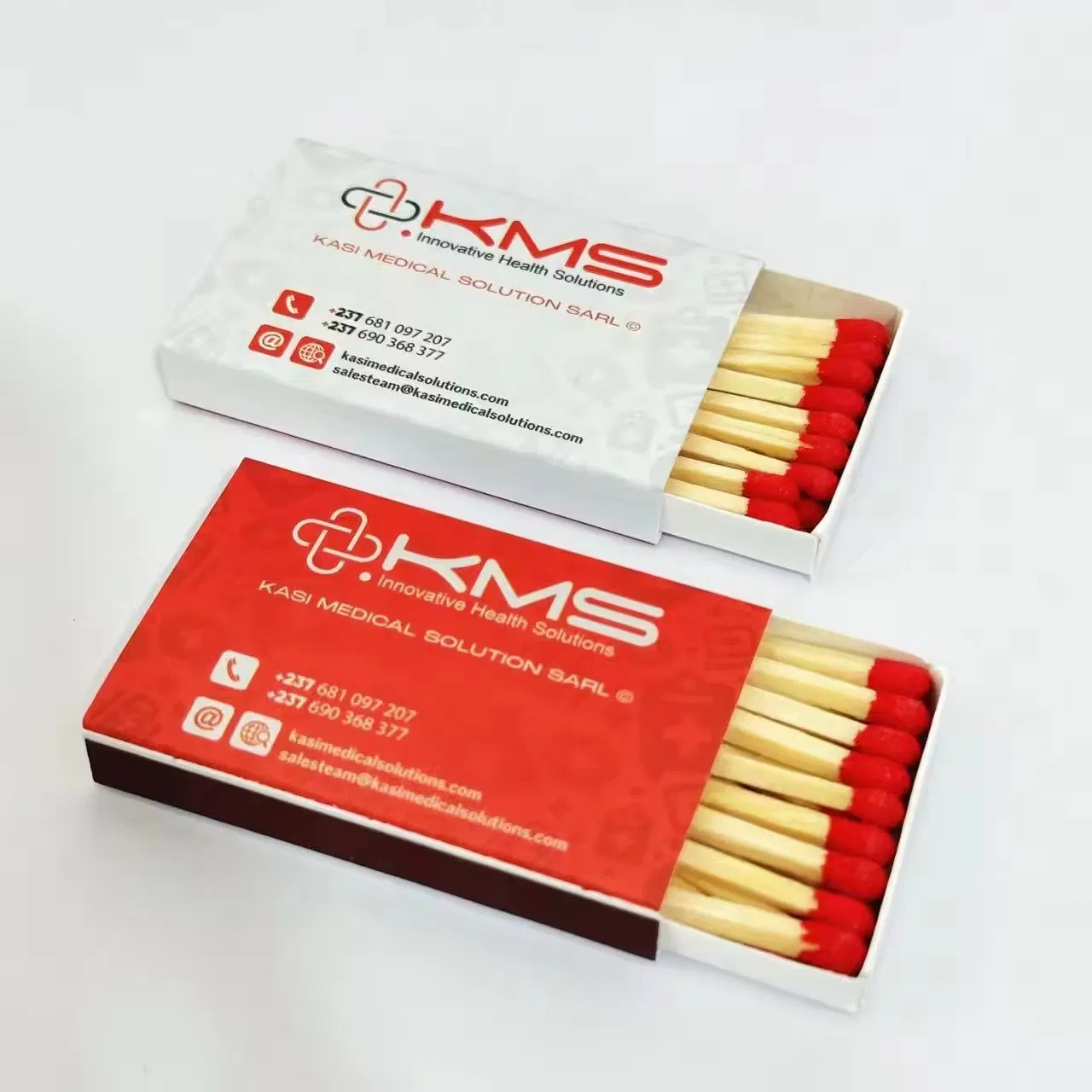 Classic Red Box High-Value Matches Lighting Cigars Anti-Scalding Safe Home Box Matches