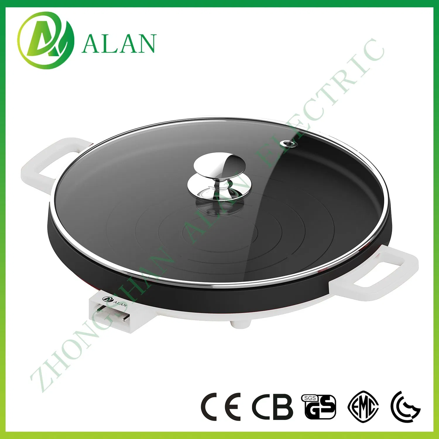 3L/5L Portable Multi-Functional 6 in 1 Electric Fry Pan Hotpot Cooker with Handle
