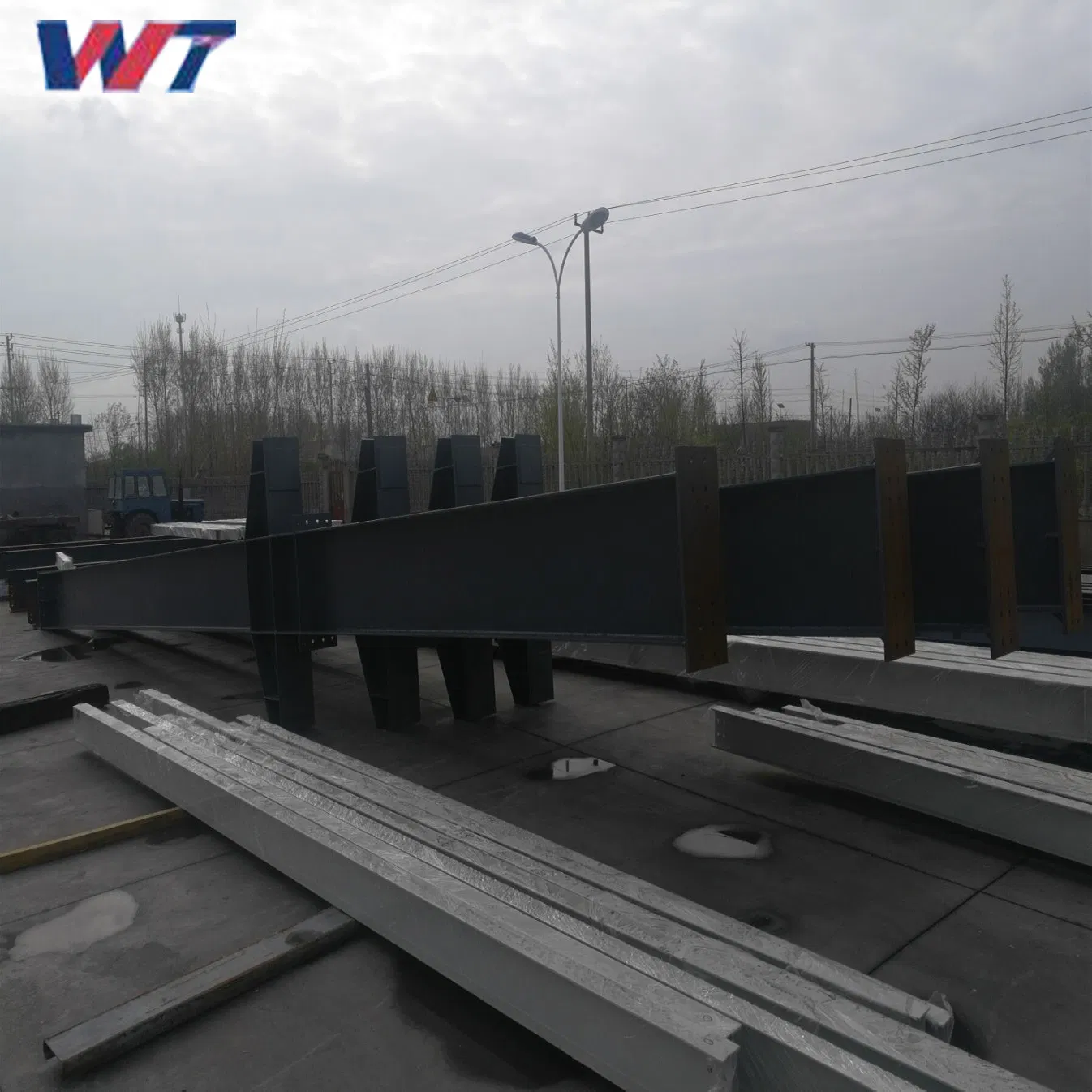High Quality Pre-Engineering Steel Structure H Beam and Column From Wantai