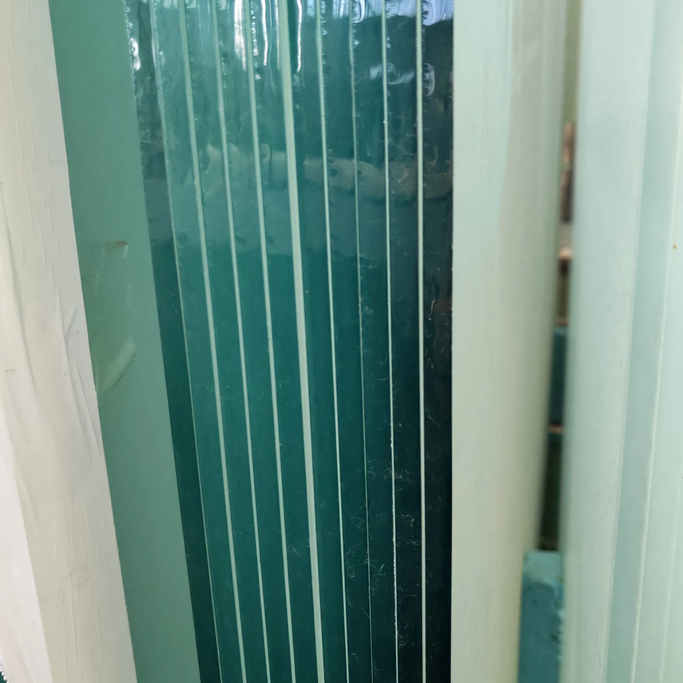 Premium Plain Door White Glass Tempered Float Glass Panels for Office Walls