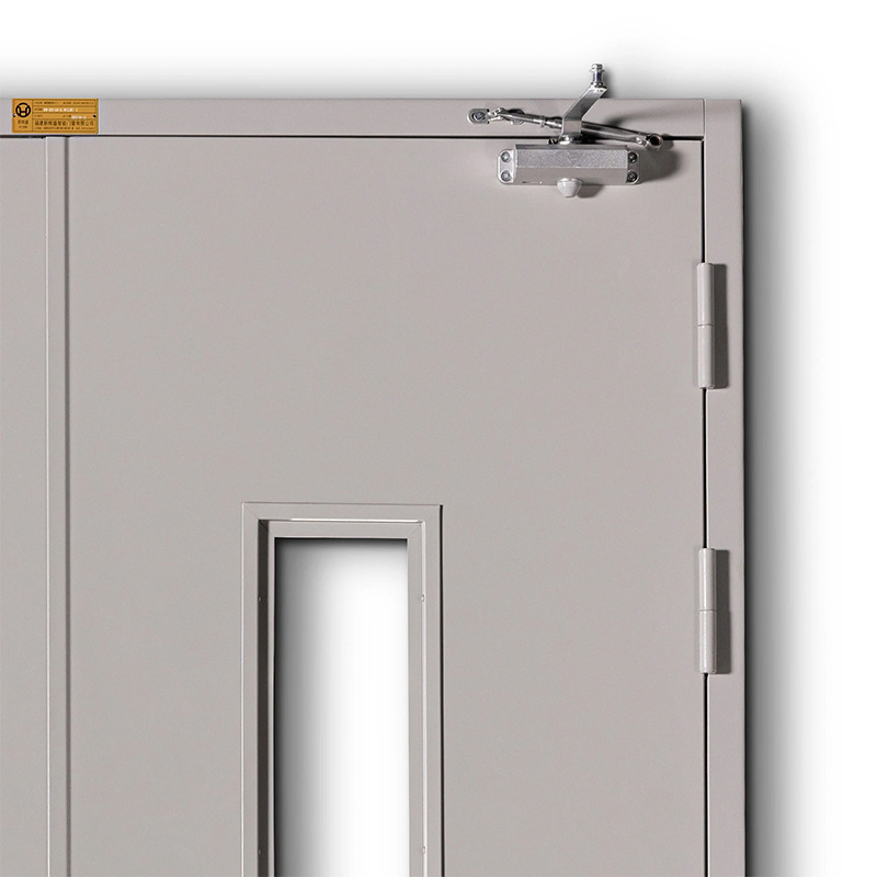 Multi Functional Fireproof Door, Steel Door, Safety Door, Meeting Various Needs with Glass Viewport