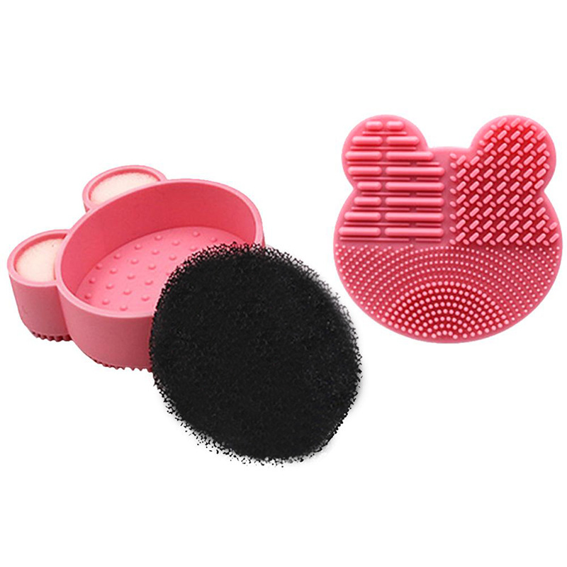 Hot Sale Remover Wet Automatic Makeup Brush Cleaner and Dryer Silicone Makeup Brush Cleaning Sponge Box Machine