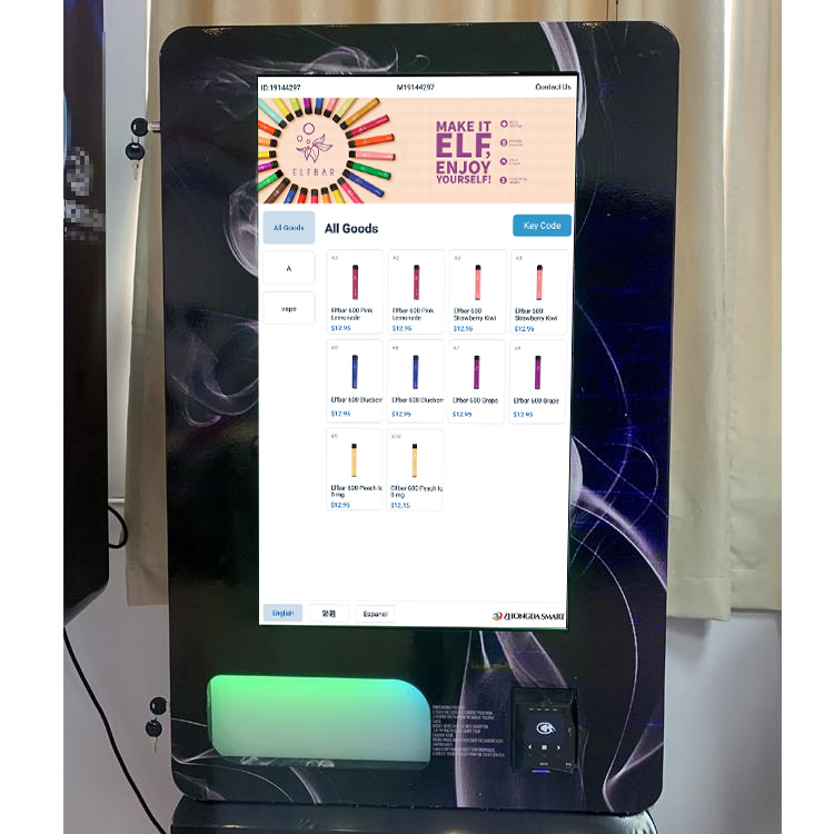 High Quality Vape Wall-Mounted Vending Machine