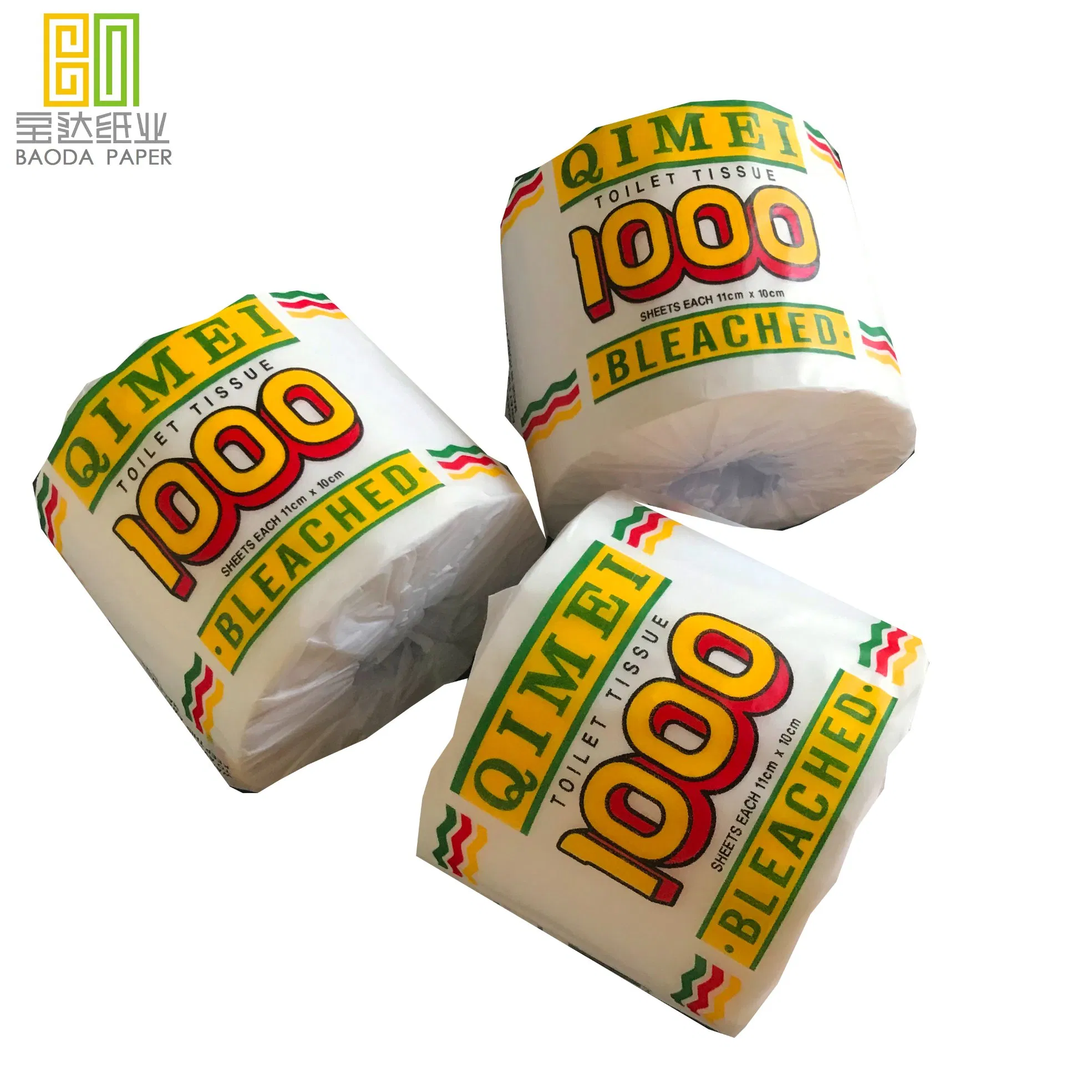 Eco-Friendly Toilet Tissue 1000 Sheets 1 Layer
