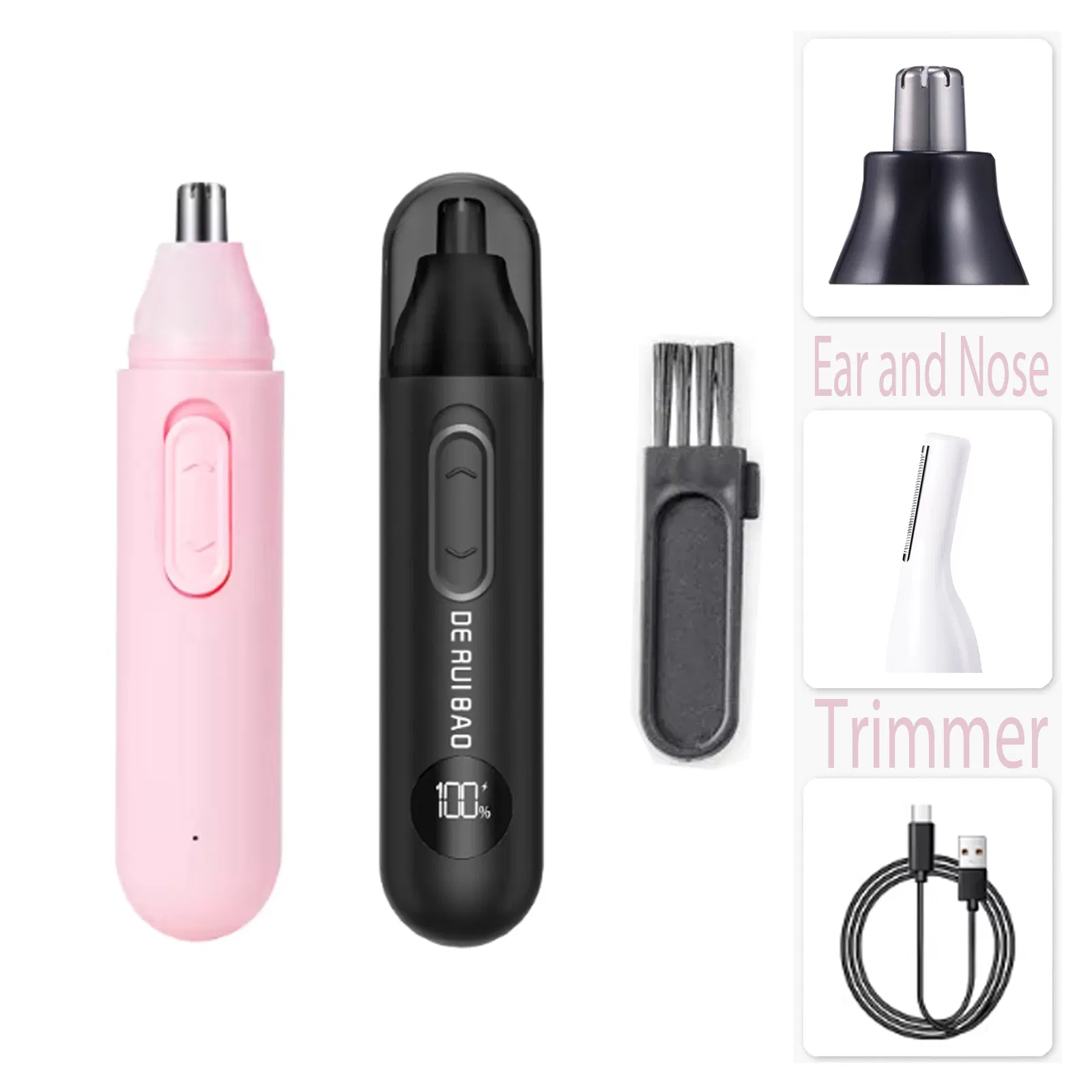 Fast Charging Long Endurance Li-ion Ear and Nose Trimmer