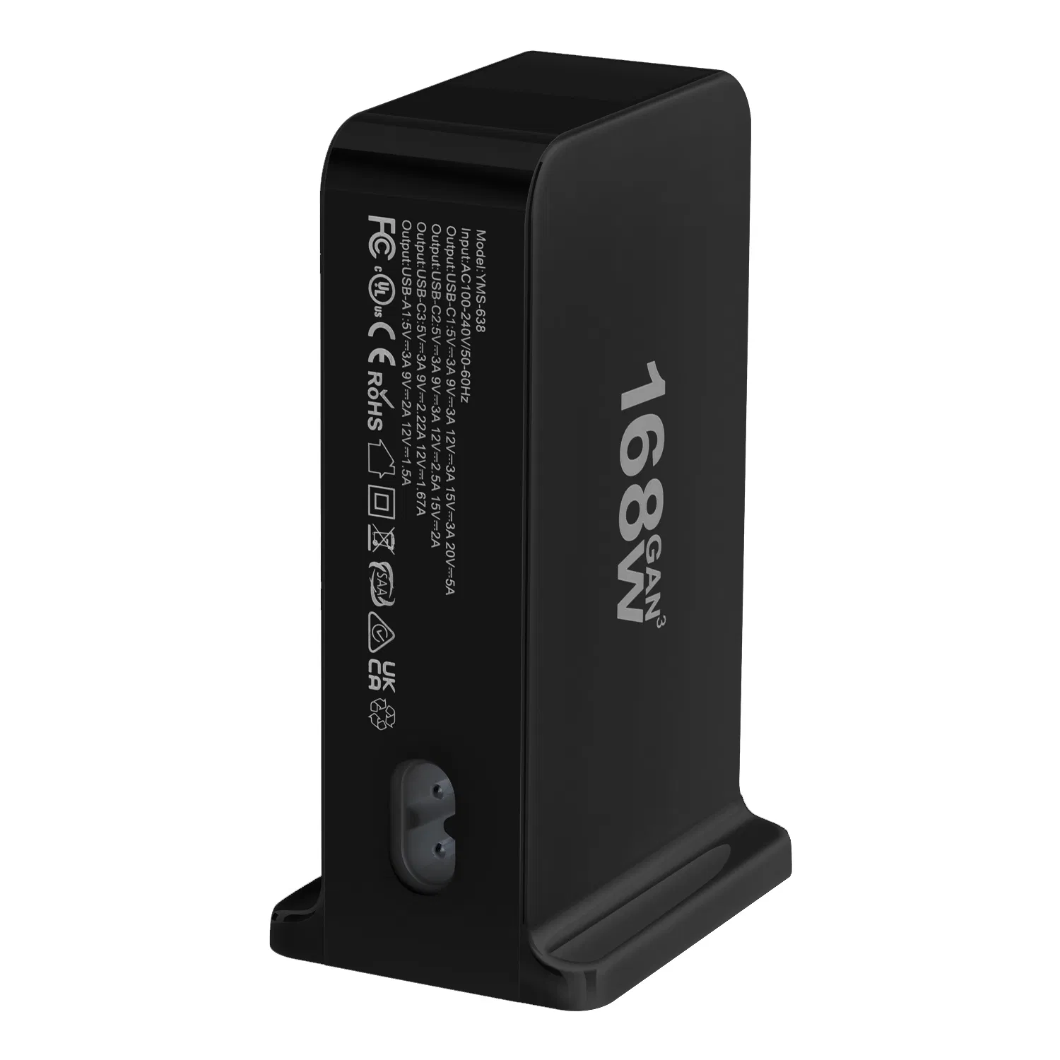 Super Fast Charging Multi Port 168W Type C Mobile Desktop Travel Charger