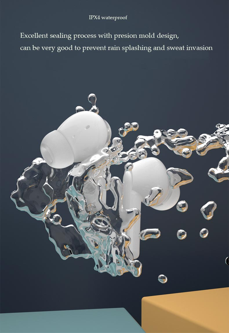 Беспроводные наушники TWS YUOKO, стерео, для спорта и игр