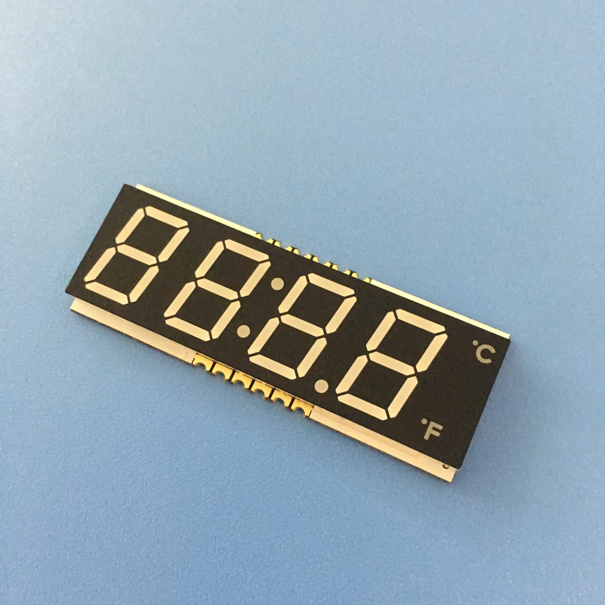 SMD LED Display 7 Segment 4 Digit 12mm Ultra White for Digital Timer
