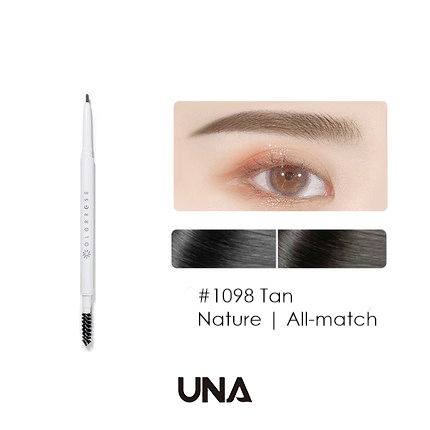 OEM ODM Cosmetics Private Label Vegan Eye Brow Pen Brush 2 in 1 Waterproof 1.5mm Fine Makeup Eyebrow Pencil