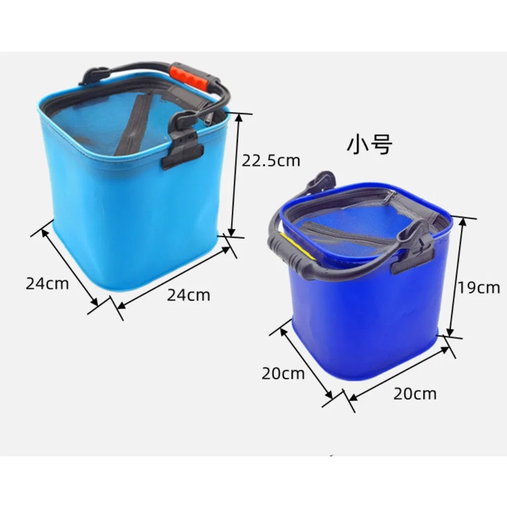 Collapsible Fishing Bucket, Portable Fishing Collapsible Bucket Folding Barrel Bl23457