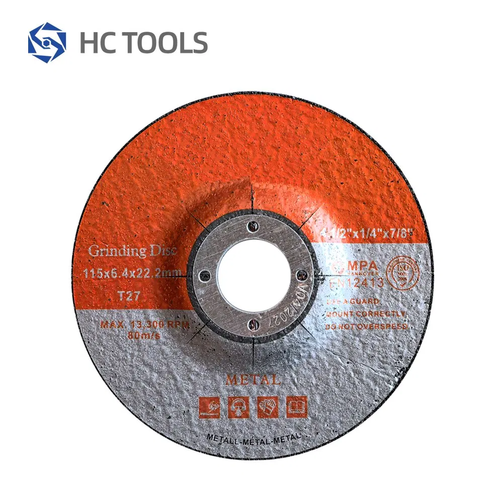 Шлифовальный диск 115 мм из фибры и смолы